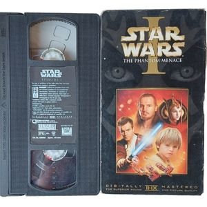 VHS- Star Wars- Phantom Menace